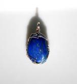 Pendentif en Argent et Lapis