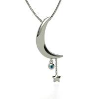 Pendentif en forme de lune