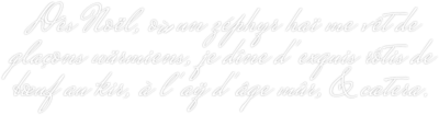 Calligraphie de Romarin