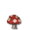 Un champignon rouge.